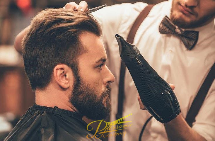 آموزش سشوار کردن موی مردانه